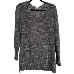 J. Jill V Neck‎ Tunic Sweater Size XS